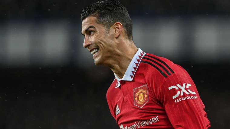 Jubileumgoal Ronaldo tegen Everton is goud waard voor Man Utd