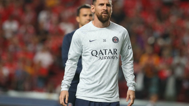 Messi ontbreekt ook in Champions League-wedstrijd tegen Benfica