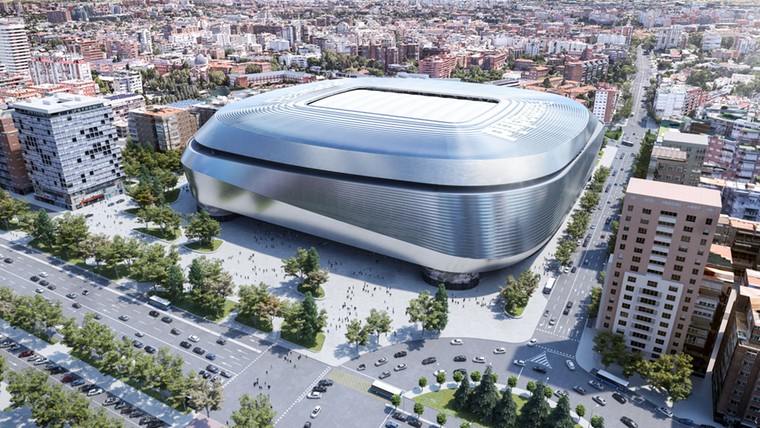 Van verschuifbaar dak tot veld in de kelder: dit is het nieuwe Bernabéu