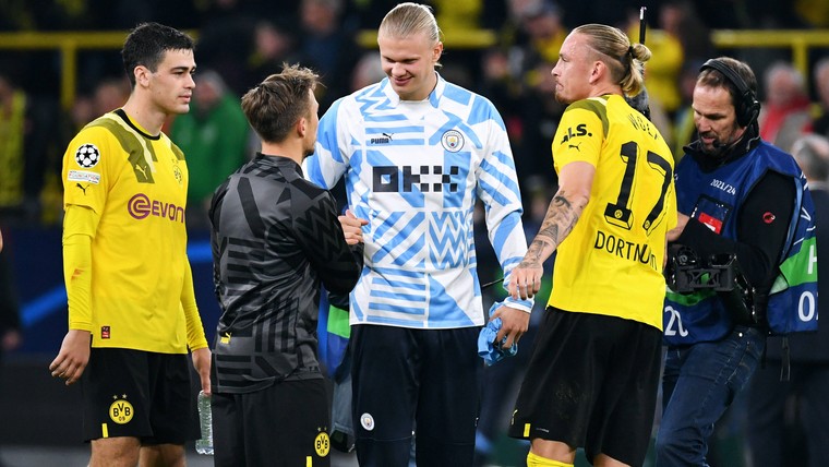 Guardiola verklaart opvallende wissel Haaland bij rentree in Dortmund
