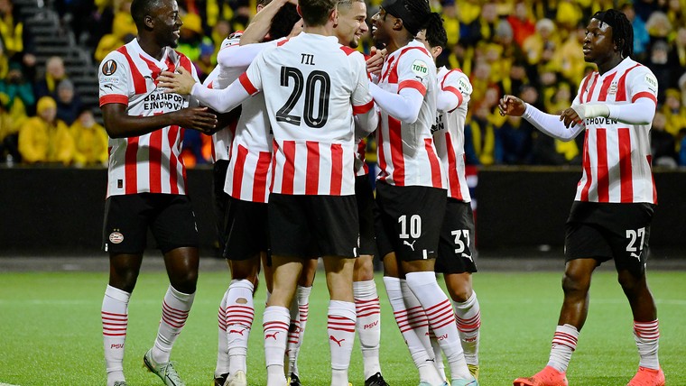 PSV sluit groepsfase winnend af en wacht zware tussenronde