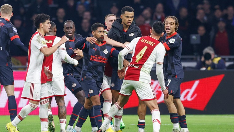 Verhitte topper tussen Ajax en PSV bezorgt ESPN kijkcijferrecord