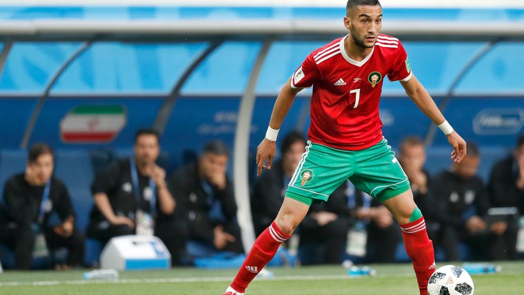 Vier oud-Eredivisie-spelers in WK-selectie Marokko