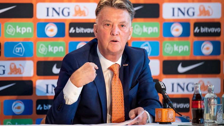 Van Gaal gaat voor wereldtitel met Oranje en noemt vier concurrenten