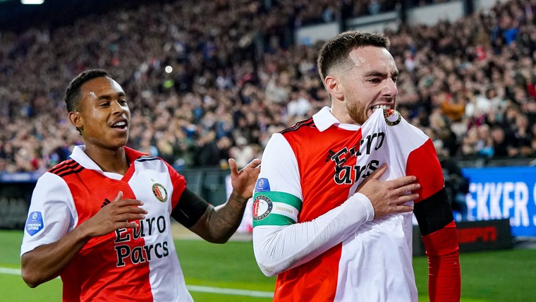 Feyenoord gaat na uitglijders Ajax en PSV als trotse koploper WK-break in