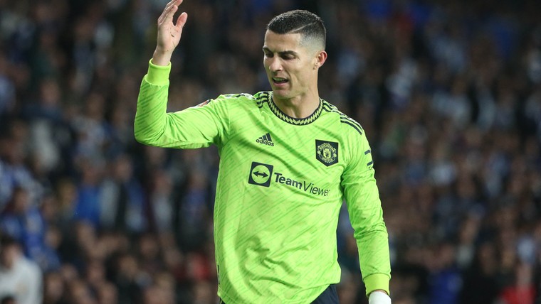 Cristiano Ronaldo en het bankje van de buren
