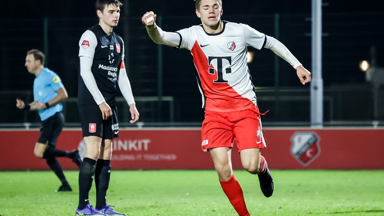 Jong FC Utrecht brengt MVV terug op aarde, spektakel op De Toekomst