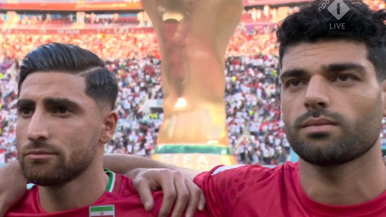Iraanse spelers krijgen complimenten: stilte spreekt boekdelen