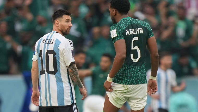 Argentinië verprutst kans op evenaring record met flater tegen Saoedi-Arabië