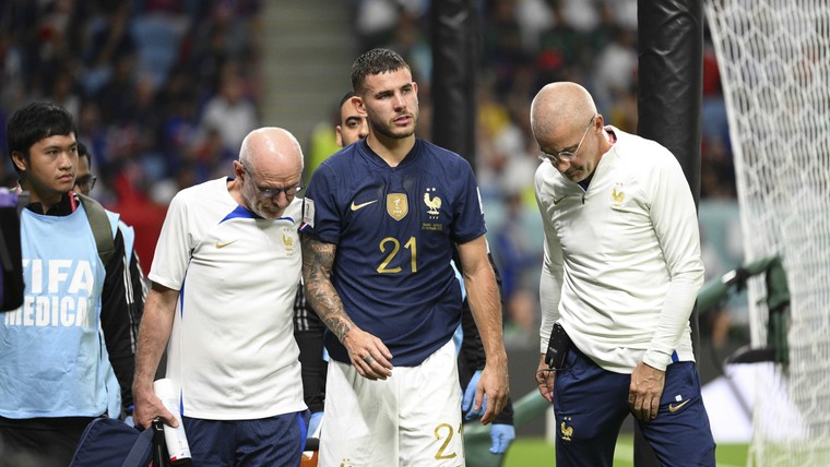 Franse vrees wordt waarheid: na Benzema ook einde WK voor Hernández