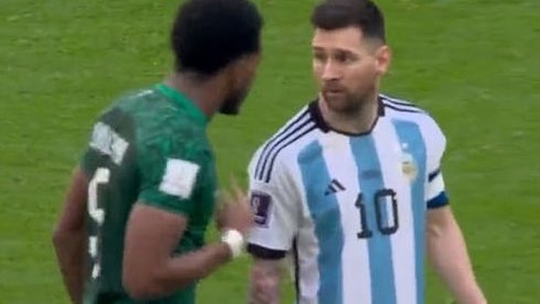 Extatische Saoedi onthult wat hij Messi toeschreeuwde bij WK-stunt

