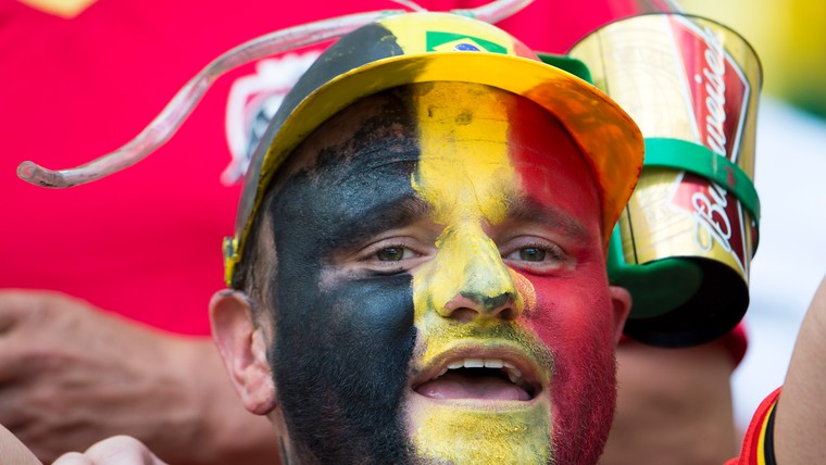 Ongelukkige België-fan belandt in ziekenhuis in plaats van stadion 