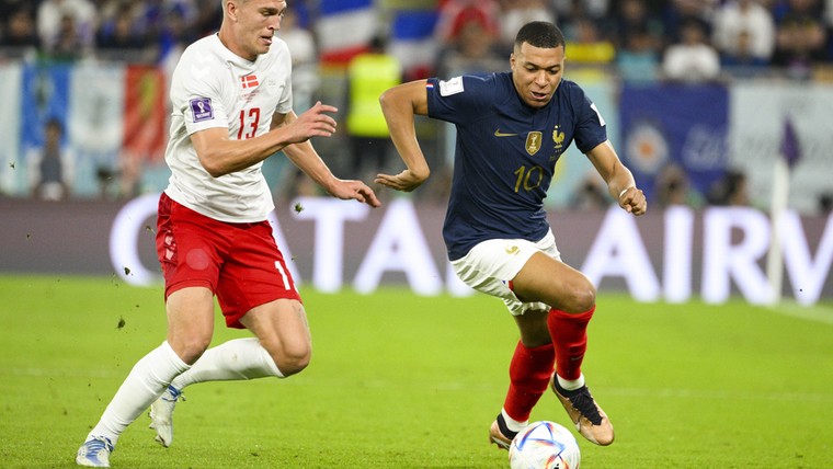 Mbappé helpt Fransen langs angstgegner Denemarken en naar achtste finales