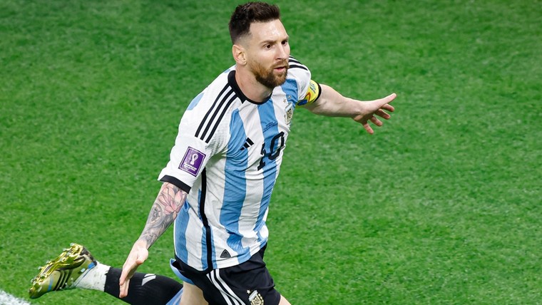 Oranje treft Argentinië: Messi helpt zijn ploeg aan zwaarbevochten zege