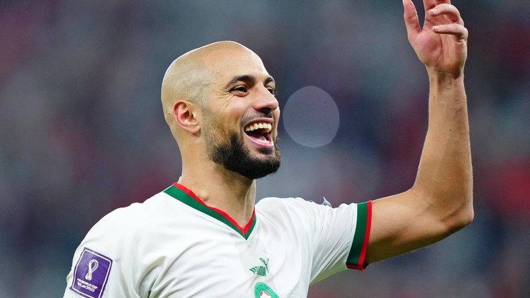Amrabat trotseert blessure om WK-droom vervolg te geven
