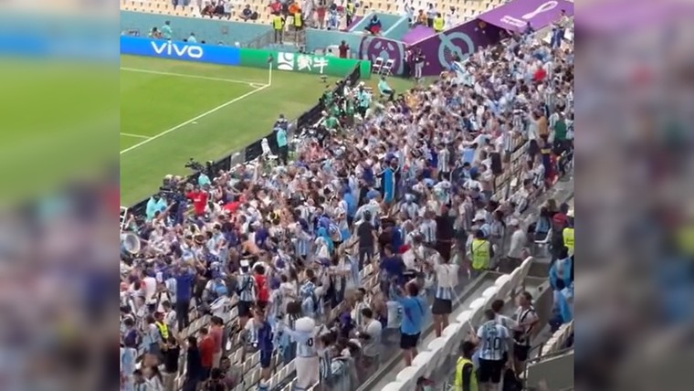 Argentijnen vieren voor duel met Oranje al feest