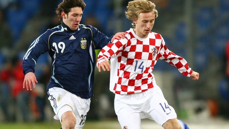 Voor Modric en Messi is Argentinië-Kroatië altijd een bijzonder affiche