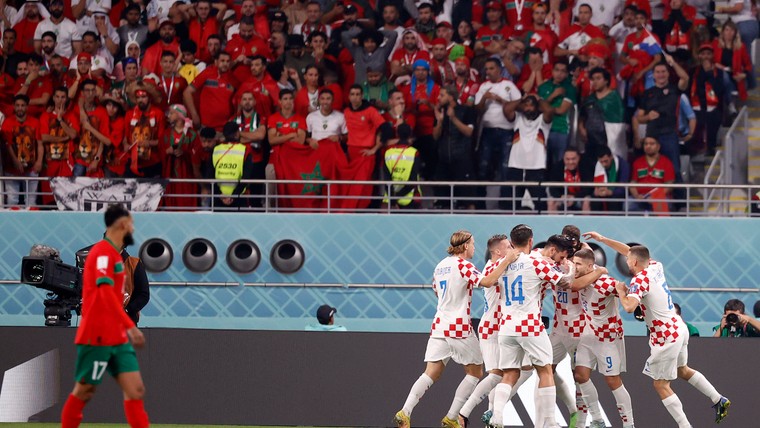 Kroatië viert feest: Marokko verzuimt WK te bekronen met troostprijs