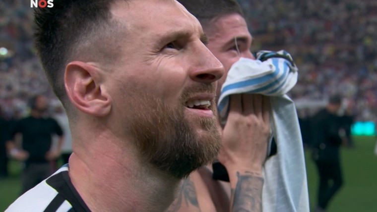 Dit is de reactie van Messi op zijn langverwachte eerste wereldtitel