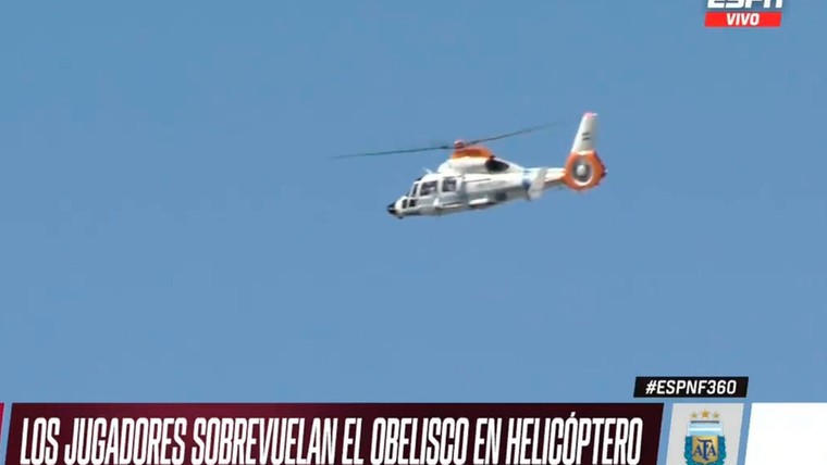 Chaos bij Argentijns feest: spelers per helikopter afgevoerd