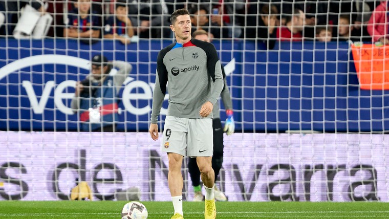 Lewandowski kan tóch spelen: 'We zijn verrast door de timing'