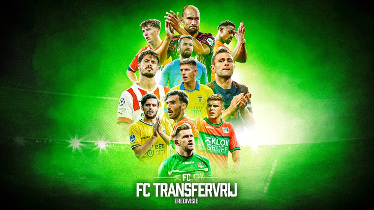 FC Transfervrij: koopjesjagers kunnen deze Eredivisie-spelers benaderen