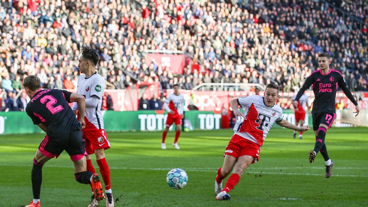 Uitgerekend Toornstra doet Feyenoord pijn met vroege treffer