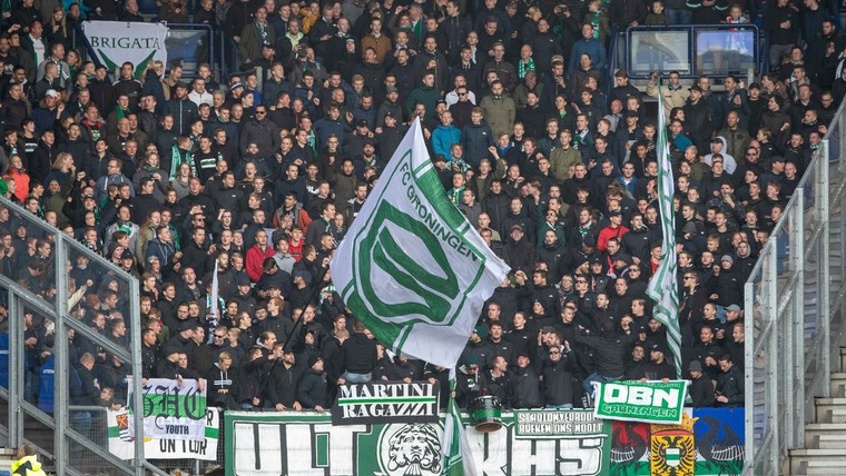Supporters FC Groningen boycotten Derby van het Noorden