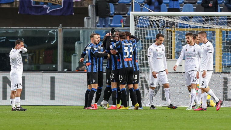 Trefzekere Hateboer helpt Atalanta aan topaffiche in Coppa Italia