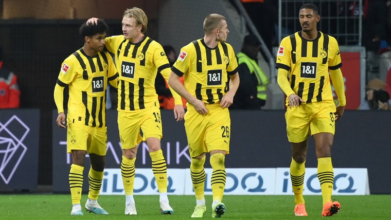 Haller viert basisdebuut bij Dortmund met drie belangrijke punten