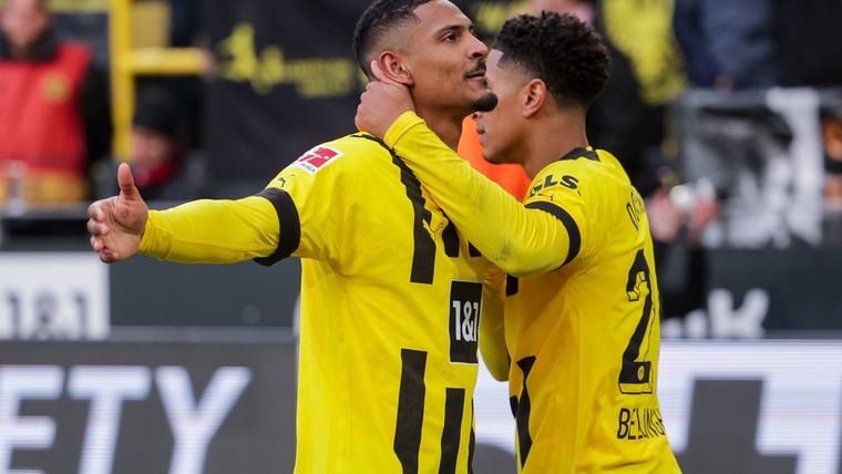 Haller over eerste doelpunt voor Dortmund: 'Ik wil hoop en moed bieden'