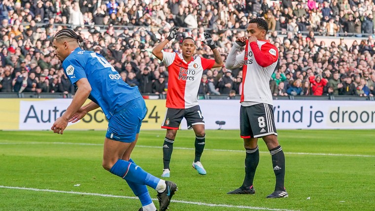 Twee goals uit 35 (!) pogingen: Feyenoord miste vooral scherpte tegen PSV