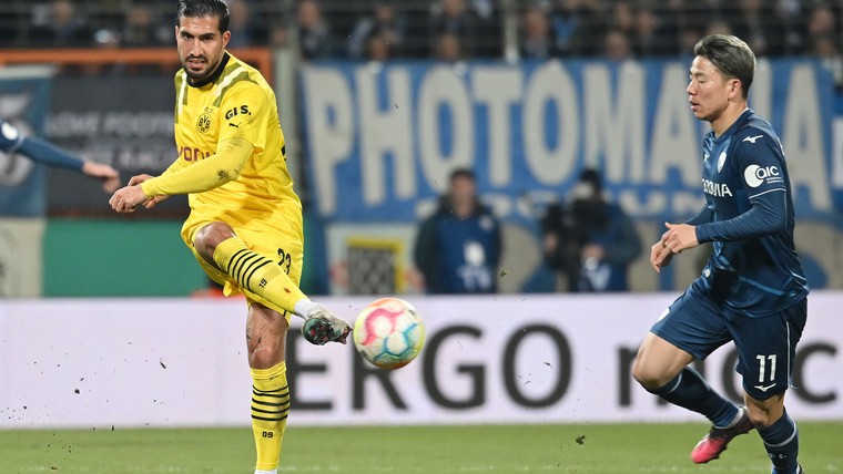Dortmund breekt bekerduel open met goal vanaf de middenlijn