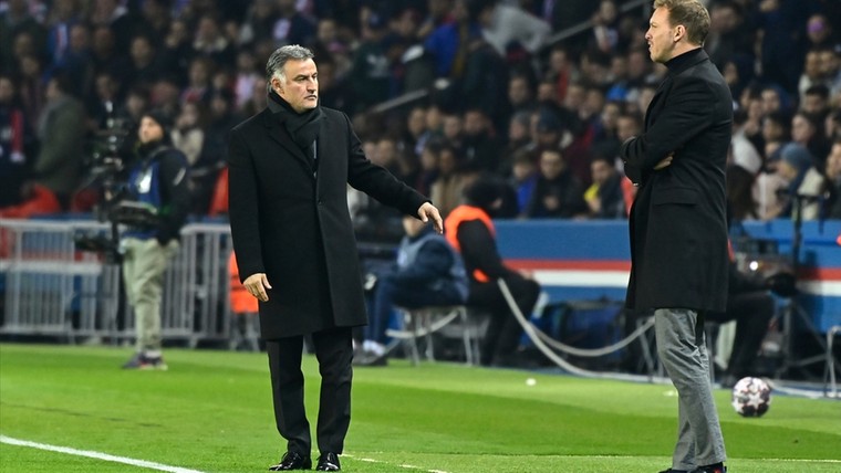 PSG-coach Galtier zwaar geïrriteerd na vraag over strijdplan tegen Bayern