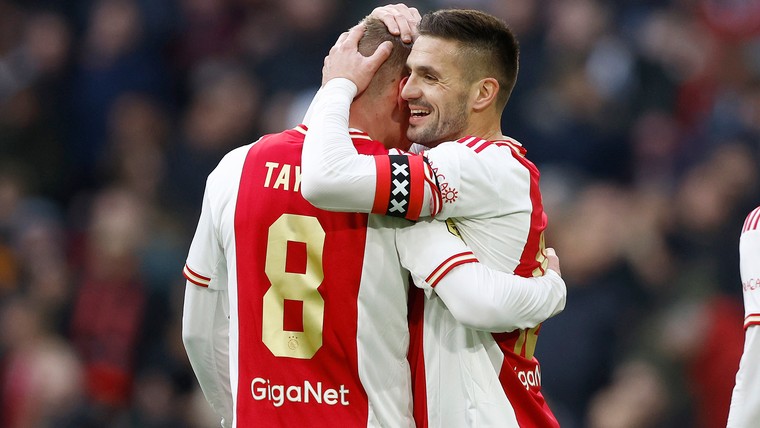 Klaassen en Tadic helpen bevrijd Ajax naar tweede plaats