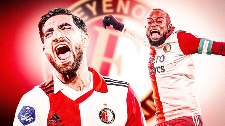 Feyenoord nog steeds op titelkoers: alle voorwaarden zijn aanwezig