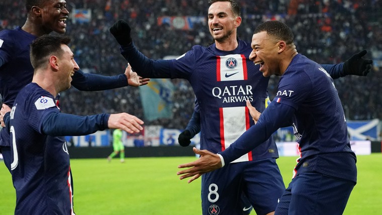 Mbappé en Messi krijgen Vélodrome stil: PSG zet Marseille op afstand