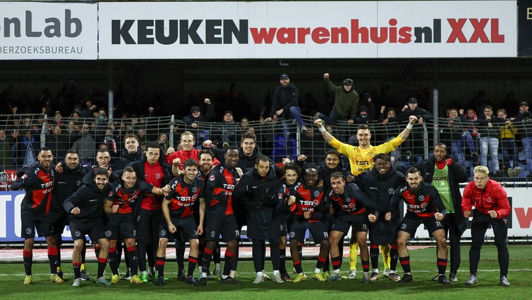 Almere City doet goede zaken richting periodetitel, MVV weer ten onder in derby