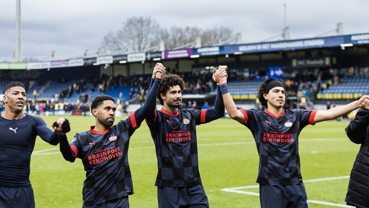 PSV geeft titelstrijd niet op: 'We geloven dat alles nog mogelijk is'