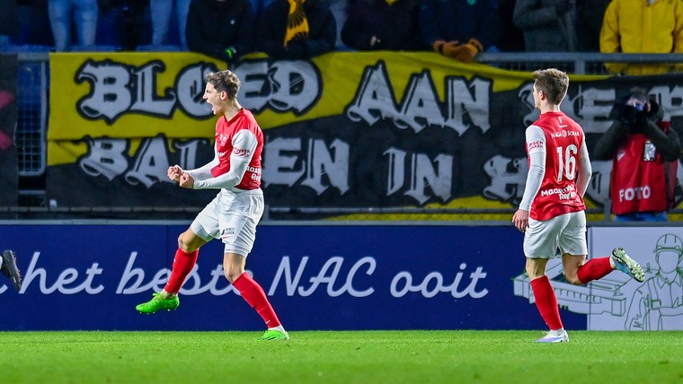 Ruben van Bommel (18) na prachtige goal al in de dubbele cijfers