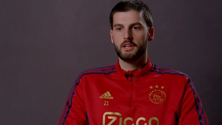 Grillitsch baalt van bijrol bij Ajax: 'Een nieuwe situatie voor mij'