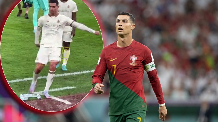 Vervelende avond voor gefrustreerde en geplaagde Ronaldo