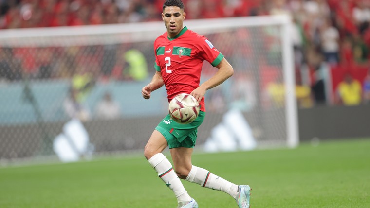 Hakimi ondanks beschuldiging in selectie Marokko: 'Wij staan achter hem'
