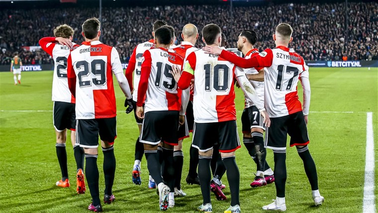 Feyenoord dendert met monsterzege tegen Shakhtar naar kwartfinale EL