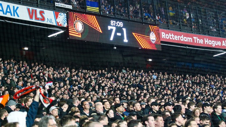 Feyenoord evenaart Europa League-record waarvan AZ het slachtoffer was