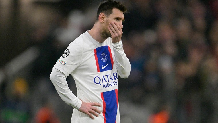 PSG-aanhang wijst zondebok aan: 'Moeten we maar niet fluiten omdat het Messi is?'