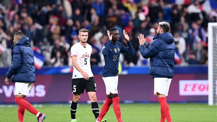 Vermoedelijke opstelling Frankrijk: geen basisplaats voor Giroud tegen Oranje