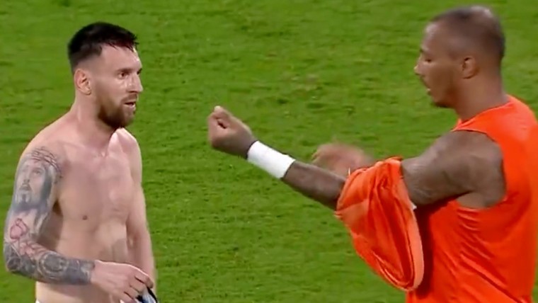 Room krijgt complimenten én shirt van Messi: 'Deze trek ik nooit meer uit' 