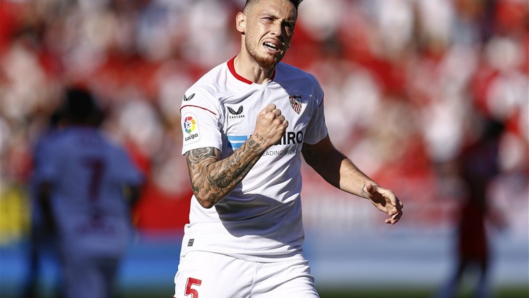 Ocampos is wederom goud waard voor Sevilla in jacht op lijfsbehoud