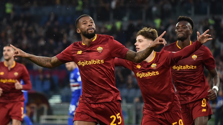 Wijnaldum helpt Roma aan drie punten in race om Champions League